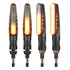 Kit 04 Piscas Slim Moto Seta Led Sequencial Universal Palito