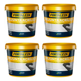 Kit 04 Rejuntes Acrílico Fortaleza 1kg Azul Profundo
