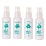 Kit 04 Spray Capilar Mata Piolho Arruda Citronela E Lavanda
