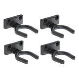 Kit 04 Suporte Para Violão Ukulele Guitarra Musical Fixo