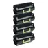 Kit 04 Toner Compatível 524x 52bx P/ Lexmark Ms811 Ms812 45k Tinta Preto