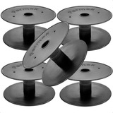 Kit 05 Bobina Plástica Carretel Grande Para Fio Linha Cabo