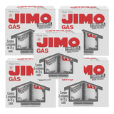 Kit 05 Caixas Jimo Gás Fumegante Detetizador 10 Tubos De 35g