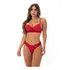 Kit 05 Conjuntos Fio Duplo Lingerie Renda Poliamida Atacado