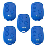 Kit 05 Controles Remoto Linear hcs 3 Tb Azul 433 Mhz