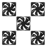 Kit 05 Cooler Fan Ventoinha Gamer