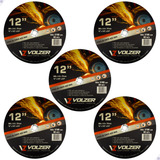 Kit 05 Disco Corte Inox Volzer 12 Pol X 3mm X 3 4 Policorte