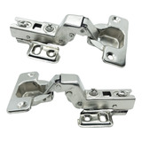 Kit 05 Dobradiças Super Curva Amortecedor 35mm Portas Móveis