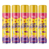 Kit 05 Espuma De Carnaval Espuminha Para Festas 450ml