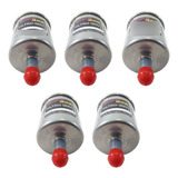 Kit 05 Filtros Gnv Injetado 5 Geração Para Landirenzo 14