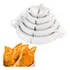 Kit 05 Formas Para Pastel Tamanho Diferente Molde Fecha Cor Branco