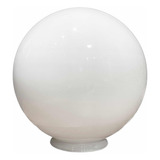 Kit 05 Globo Redondo Grande Poste Luminária 30cm X 15cm