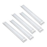 Kit 05 Luminária Linear Led Sobrepor 32w 1m Bivolt