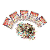 Kit 05 Pacotes Confetes Papel Festas Carnaval Bloquinho