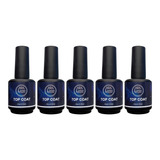 Kit 05 Top Coat Lirió Kit 5 Unidades Unhas De Gel Oferta