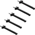Kit 05 Und Suporte Refletor Led Parede Banner Base Reta 70cm