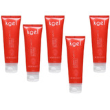 Kit 05 Unidades Kgel Lubrificante Íntimo A Base D Água