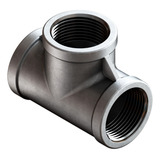 Kit 05x Tee Inox 304 150 Bsp 3 4 