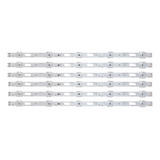 Kit 06 Barra Led Tv Samsung Un43tu7020g Un43tu7000g
