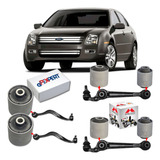 Kit 06 Buchas Braço Curvo Reto Fusion 2 5 2009 2010 2011 12