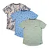 Kit 06 Camisetas Long Line Lindas - Infantil E Juvenil