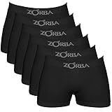 Kit 06 Cuecas Zorba Boxer Sem Costura 781