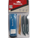 Kit 06 Lâminas De Serra Sabre Madeira E Metal Makita D 53051