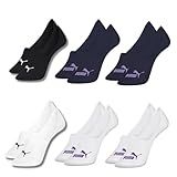 Kit 06 Pares De Meias Sapatilha Super Invisível Puma Feminino Adulto KIT B 34 38