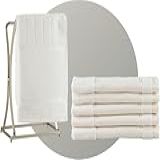 Kit 06 Toalhas De Lavabo 30 X 50cm 100 Algodão Toalha Social Hipoalergênico NUDE Elegância Conforto E Personalização Perfeitos Para O Seu Espaço