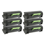 Kit 06 Toner 604x P Impressora Lexmark Mx611