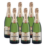 Kit 06 Unidades Espumante Casa Perini Prosecco Brut 750mlcasa Perini 750 Ml Pacote X 6 U
