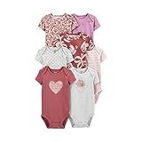 KIT 07 BODY MANGA CURTA CARTER S 24 MESES 
