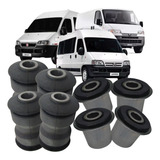 Kit 08 Buchas Feixe Mola Traseiro Ducato boxer jumper 98 