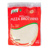 Kit 08 Pacotes Massa Para Pizza Brotinho Batiê 300 Gramas