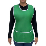 Kit 08 Pç Bata Avental Jaleco Feminino Cores Div. Tam Único