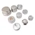 Kit 09 Knob Botões Radio Antigo - Variados