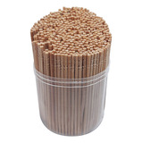 Kit 1 000 Palito De Dente Bambú Estilo Oriental Petiscos