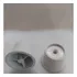 Kit 1.000pç Pé Pézinho Para Puff  Sofá Rack Plástico Branco