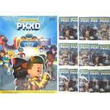 Kit 1 Álbum Pkxd Com 100 Figurinhas 20 Envelopes Pixel