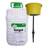 Kit 1 Armadilha E 5 Litros De Atrativo De Moscas Target