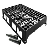 Kit 1 Bandeja Caixa 187 Células Completa Com Tubetes 55cm
