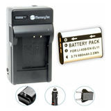 Kit 1 Bateria + Carregador Para Sony Np-by1