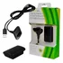 Kit 1 Bateria P  Controle Xbox 360   1 Cabo Carregador 1 4m Voltagem De Entrada 2 7v