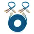 Kit 1 Cabo Rca 5 M + 2 Y Dupla Blindagem Cobre Som