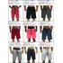 Kit 1 Calça E 2 Bermudas Masculina Em Moletom Academia Trein