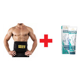 Kit 1 Cinta Queima Gordura 2 Gel Lipo Redutor