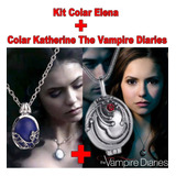 Kit 1 Colar Elena 1 Colar Katherine The Vampire Diaries