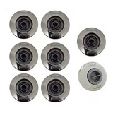 Kit 1 Dispositivo Aspiração E 7 Retorno Pratic Inox 50 Mm Para Piscina Sodramar