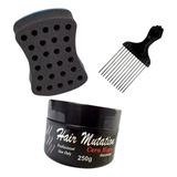 Kit 1 Esponja Nudreds P12mm Pente Garfo Gel Fixador 