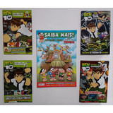 Kit 1 Gibi Turma Da Mônica 4 Gibis Ben10 Sem Repetição